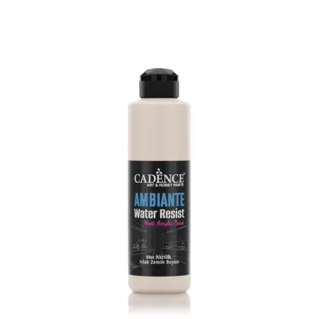 AW06 Old Lace Ambiante Water Resist Acrylic Paint 250ML + Varnish Catalyst 10GR