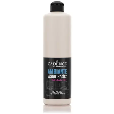 AW07 Sandstone Ambiante Water Resist Acrylic Paint 500ML + Varnish Catalyst 20GR