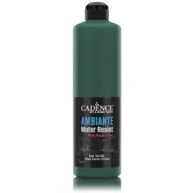 AW14 Emerald Green Ambiante Water Resist Acrylic Paint 500ML + Varnish Catalyst 20GR