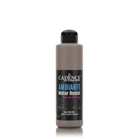 AW17 Mink Ambiante Water Resist Acrylic Paint 250ML + Varnish Catalyst 10GR