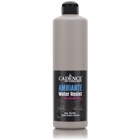 AW19 Mink Gray Ambiante Water Resist Acrylic Paint 500ML + Varnish Catalyst 20GR