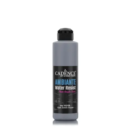 AW21 Dunkel Grau Ambiante Nassbodenfarbe 250ML + Katalysator 10GR