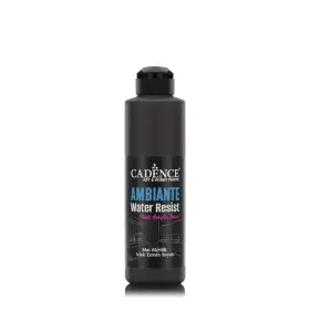 AW24 Black Ambiante Water Resist Acrylic Paint 250ML + Varnish Catalyst 10GR