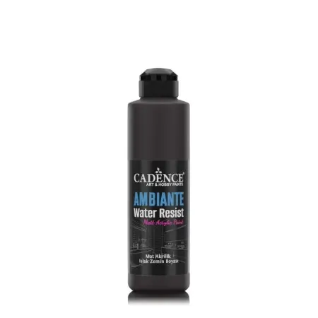 AW24 Schwarz Ambiante Nassbodenfarbe 250ML + Katalysator 10GR