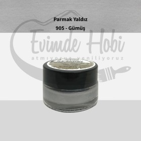 Cadence Parmak Yaldız 905 Gümüş 20ml