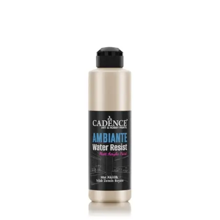 AWM02 Platinium Ambiante Water Resist Metallic Paint 250ML + Varnish Catalyst 10GR
