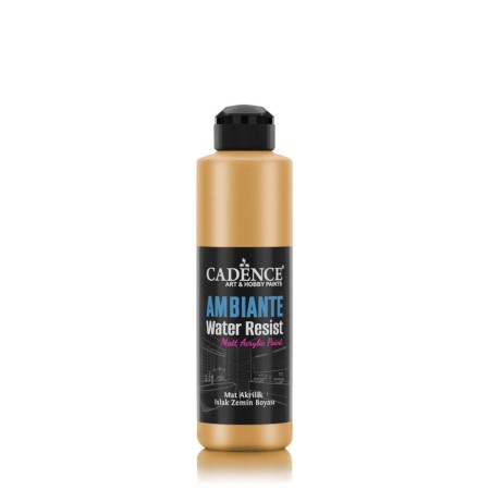 AWM04 Antique Gold Metallic Ambiante Nassbodenfarbe 250ML + Katalysator 10GR