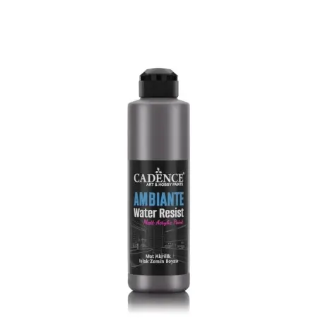 AWM07 Anthrasit Metallic Ambiante Nassbodenfarbe 250ML + Katalysator 10GR