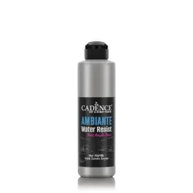 AWM06 Silver Ambiante Water Resist Metallic Paint 250ML + Varnish Catalyst 10GR