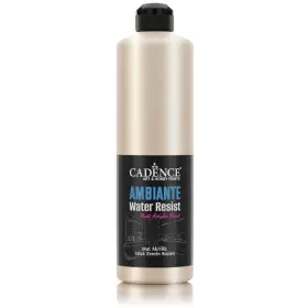 AWM02 Platinium Ambiante Water Resist Metallic Paint 500ML + Varnish Catalyst 20GR