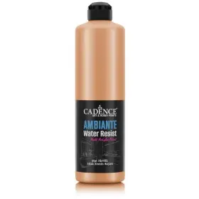 AWM05 Bronze Ambiante Water Resist Metallic Paint 500ML + Varnish Catalyst 20GR