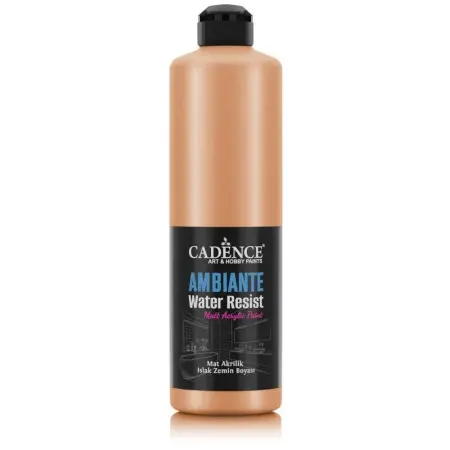 AWM05 Bronze Ambiante Water Resist Metallic Paint 500ML + Varnish Catalyst 20GR