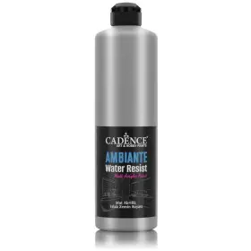 AWM06 Silver Ambiante Water Resist Metallic Paint 500ML + Varnish Catalyst 20GR