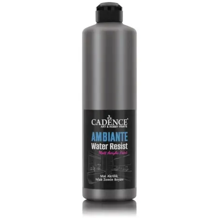 AWM07 Anthracite Ambiante Water Resist Metallic Paint 500ML + Varnish Catalyst 20GR