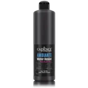 AWM08 Black Ambiante Water Resist Metallic Paint 500ML + Varnish Catalyst 20GR