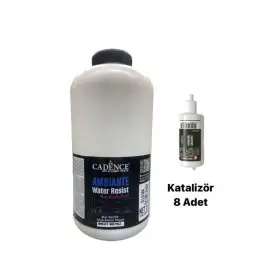 AW01 Weiß Ambiante Nassbodenfarbe 2LT + Katalysator 80GR