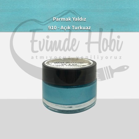 Cadence Parmak Yaldız 910 Açık Turkuaz 20ml