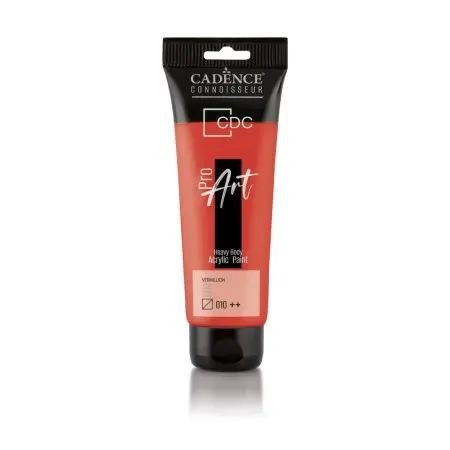PR010 Vermillion PRO-Art Heavy Body Acrylfarbe 120ML