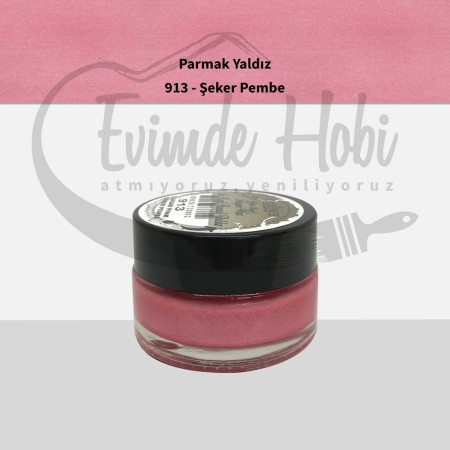 Cadence Parmak Yaldız 913 Şeker Pembe 20ml