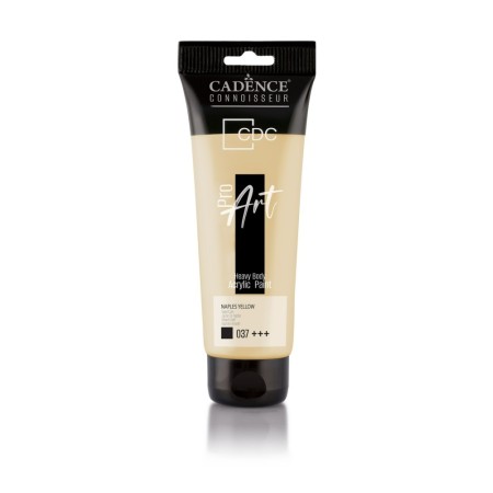PR037 Napoli Gelb PRO-Art Heavy Body Acrylfarbe 120ML