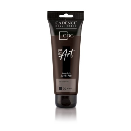 PR042 Vandikes Braun PRO-Art Heavy Body Acrylfarbe 120ML
