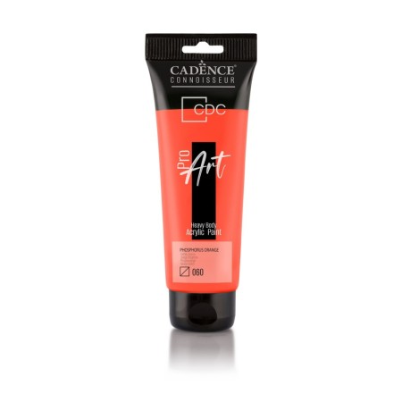 PR060 Phosphorus Orange Proart Heavy Body Acrylic Paint 120ML
