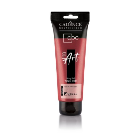 PRD506 Dora Red Proart Heavy Body Acrylic Paint 120ML