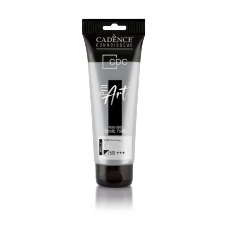 PRD519 Silver Proart Heavy Body Acrylic Paint 120ML