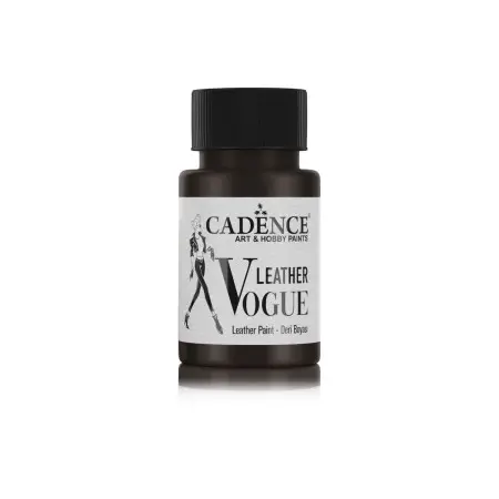 LVM09 Black Metallic Leather Paint 50ML