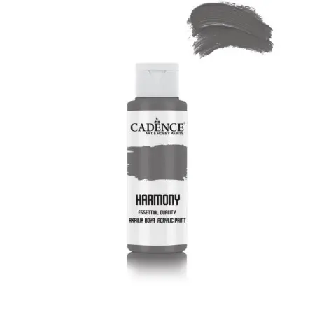 Har033 Dark Gray Acrylic Paint 59ML - Cadence Harmony Economic Acrylic Paint