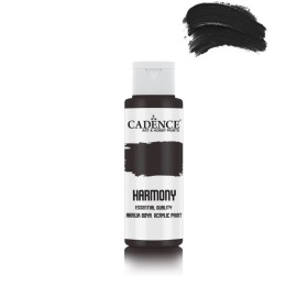 Har034 Black Acrylic Paint 59ML - Cadence Harmony Economic Acrylic Paint