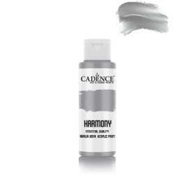 Harm002 Silver Metallic Paint 59ML - Cadence Harmony Economic Metallic Paint