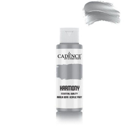 Harm002 Silver Metallic Paint 59ML - Cadence Harmony Economic Metallic Paint