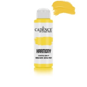 Har013 Yellow Acrylic Paint 120ML - Cadence Harmony Economic Acrylic Paint