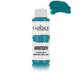 Har021 Turquoise Acrylic Paint 120ML - Cadence Harmony Economic Acrylic Paint