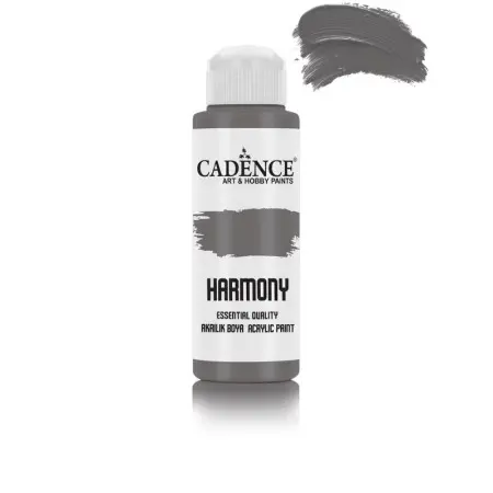 Har033 Dark Gray Acrylic Paint 120ML - Cadence Harmony Economic Acrylic Paint