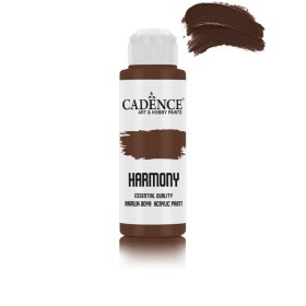 Har036 Dark Brown Acrylic Paint 120ML - Cadence Harmony Economic Acrylic Paint