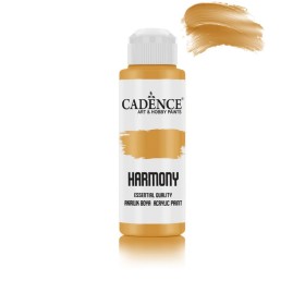 Harm001 Gold Metallic Paint 120ML - Cadence Harmony Economic Metallic Paint