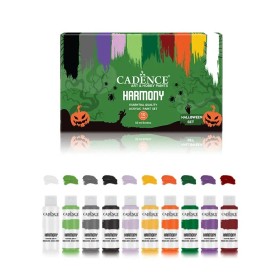 Harmony Akrilik Boya Seti - Hallowen Renk Tonları 10'lu Set