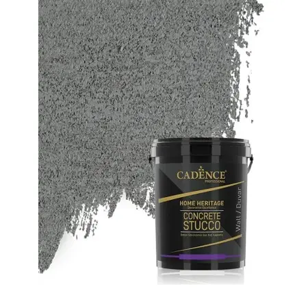 Gri Kalın Cadence Concrete Stucco Son Kat Beton Kaplama 3KG