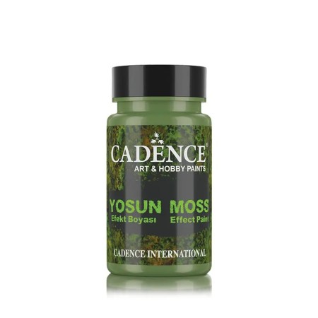 Yosun Efekt Boyası  3640 Koyu Yeşil 90ML