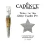 Stiftpulver-Glitzer Hologramm Silber