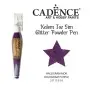 Stiftpulver-Glitzer Hologramm Violett