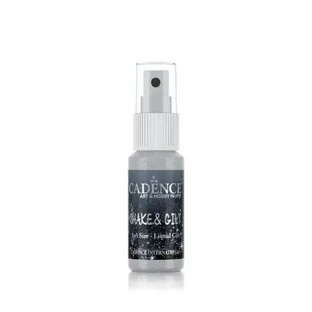 Shake&Gilt Flüssig Glitzer Silber 25ML