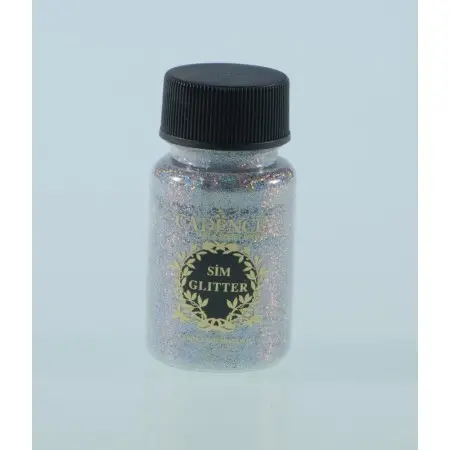  Cadence Glitzer-Pulver Hologram Silber