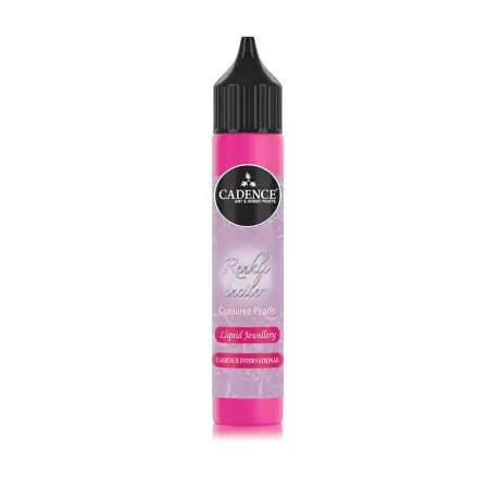 574 Farbige Perlen Reflektierend Rosa 25ML