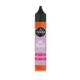 553 Farbige Perlen Orange 25ML