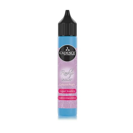 558 Farbige Perlen Himmelblau 25ML