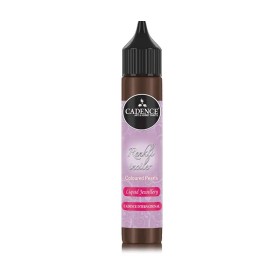 Renkli İnciler 587 Metalik Antik Kahve 25ML