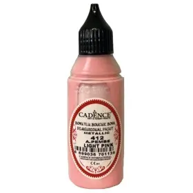 412 Knopffarbe Metallic Hellrosa 50ML